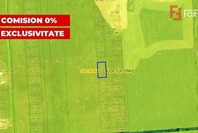 Teren Construcții intravilan de 586 mp, în Săcălaz