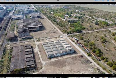 Teren industrial 130000 mp cu hale mari finisate/nefinisate beton armat - 5