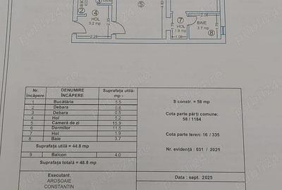 Apartament cu 2 camere semidecomandat în Central - 7