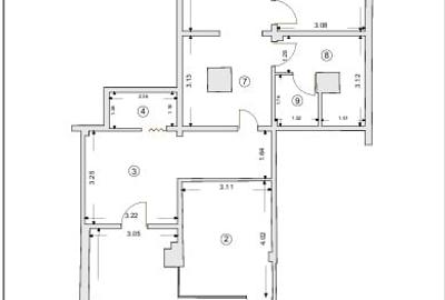 Spațiu comercial, de 101.5 mp, în Nufărul - 1
