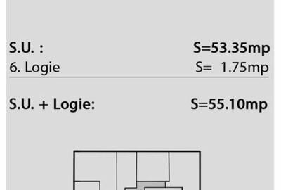 Apartament 2 camere decomandat 55mp Brancoveanu 89.900 Euro, comision 0 - 3