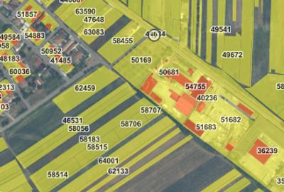Teren Construcții intravilan de 2000 mp, în 1 Mai - 3