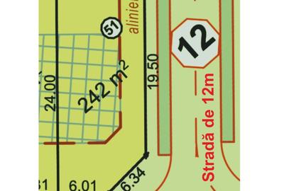 Teren Construcții intravilan de 242 mp, în Viile Sibiului - 1