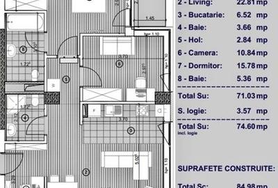 Apartament superb cu 3 camere | Torontalului | XCity - 14