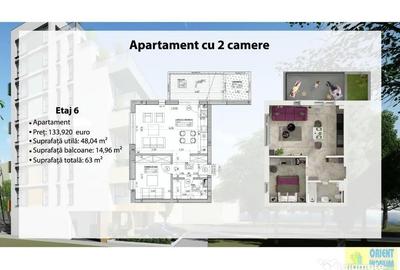 Apartament cu 2 camere decomandat în Central - 5