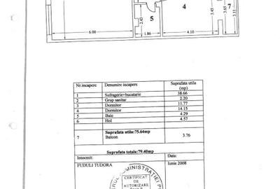 Apartament 3 Camere mobilat utilat, nu necesita renovare, reabilitare. - 6