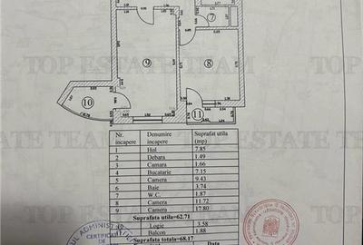 Apartament 3 camere de vanzare langa metrou zona Aviatiei Bucuresti - 12