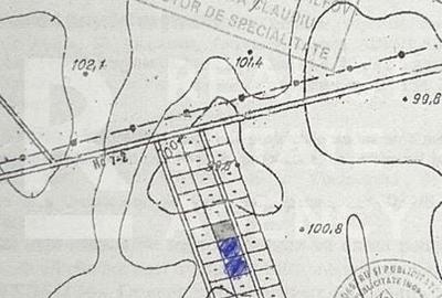 Vânzare, 2 terenuri alăturate, 539 mp fiecare, extravilan–loc. Ostratu - 1