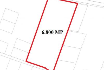 Teren de 6800 mp, în Micălaca