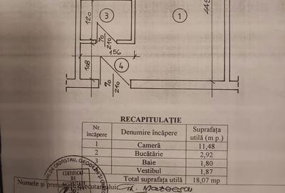 Garsonieră semidecomandată în Olteniței - 1