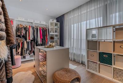 Penthouse cu 3 camere semidecomandat, mobilat în Pipera - 15