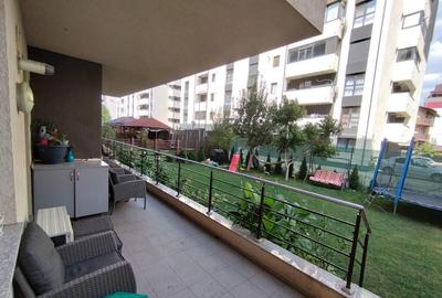 Apartament 3 camere mobilat cu curte proprie - 15
