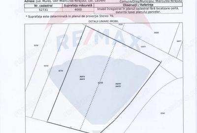 Teren de 2000 mp, în Lăureni - 5