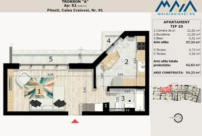 Studio | Finisaje Premium | Bloc Nou | Calea Craiovei Pitesti | Ultracentral - 3