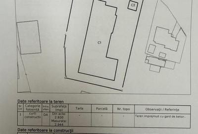 Teren intravilan de 2944 mp, în Gării - 1