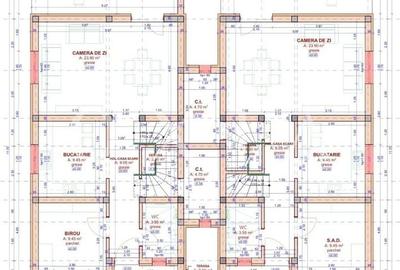 AX1143 Chisoda, 1/2 Duplex Unit Prin Camera Tehnica - 3