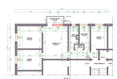 Apartament 4 camere plus boxa ,centrala proprie,zona Take Ionescu - 3