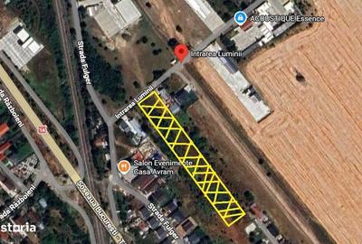 Teren de 5000 mp, în Central