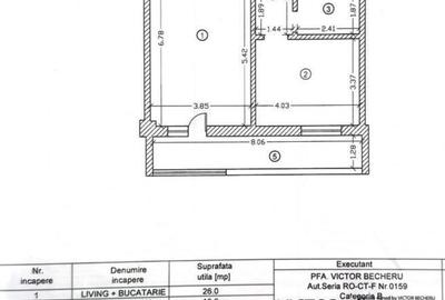 Apartament cu 2 camere în Palazu Mare - 9