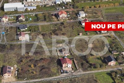 Teren intravilan 500 mp - cu PUZ si utilitati - front strada