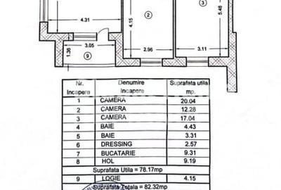 Apartament cu 3 camere decomandat în Voluntari - 6