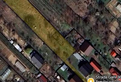 Teren de 2034 mp, în Sud