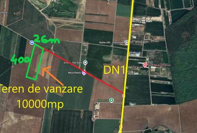 Teren agricol intravilan de 10000 mp, în Snagov - 10