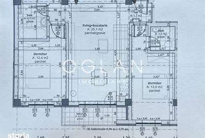 Apartament cu 3 camere în Central - 4