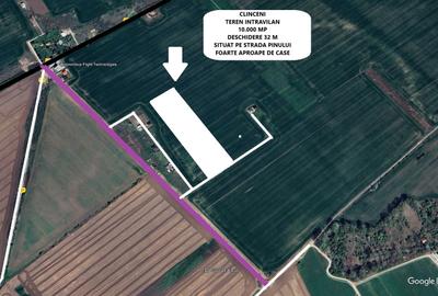 Teren Construcții intravilan de 10000 mp, în Clinceni