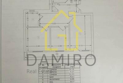 Apartament cu 2 camere decomandat în Obor - 6