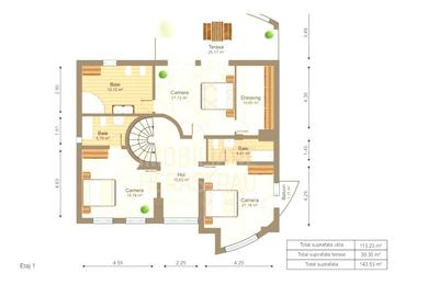 Vila speciala de vanzare 7 camere, cinema si sala de sport zona Herastrau - 9