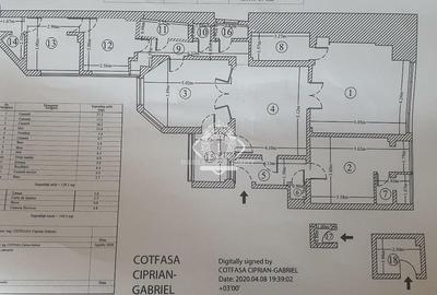 Calea Victoriei – 5 camere, 140 mp – Imobil interbelic Art Deco, reabilitat - 23