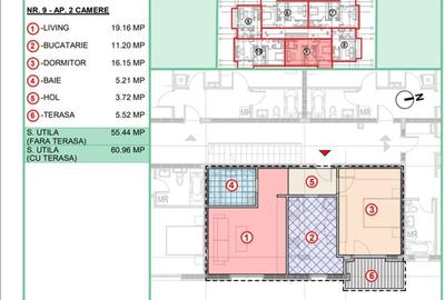 Apartament cu 2 camere decomandat în Central - 2