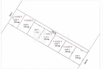 Teren Construcții extravilan de 500 mp, în Sadu - 2