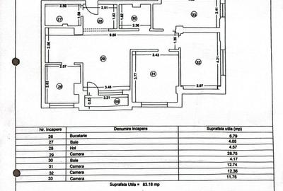 Exclusivitate! Ap 4 camere mobilat lux, et 1/6, loc de parcare, zona Tomis Nord