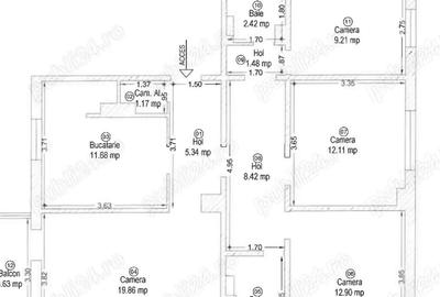 Apartament 4 camere Steaua decomandat amenajat centrala proprie - 3