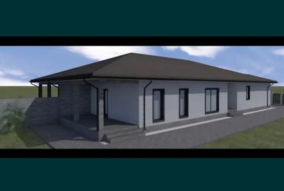 Casa duplex parter Giroc , 445mp teren fiecare jumatate , 114 mp utili - 4