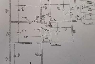 Apartament cu 4 camere semidecomandat în Vitan - 2