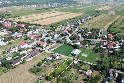 Teren intravilan de vanzare in Campineanca 873mp - 6