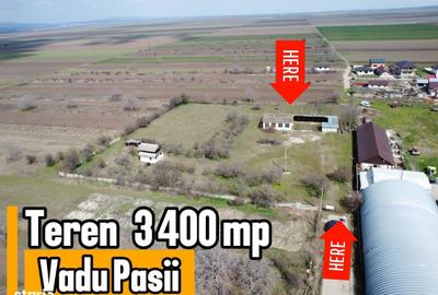 Teren de 3500 mp, în Vadu Pașii - 7