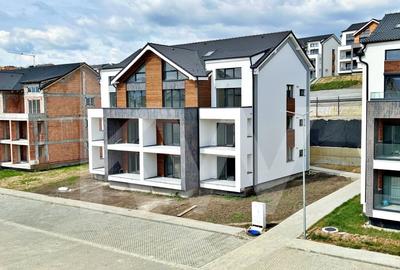 Apart. cu 2 cam. pe doua nivele, cu logie. Vila design modern in Cristian-Sibiu