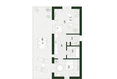 Apartament cu 2 camere în Paleu - 15