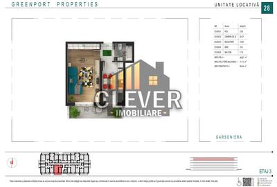 Garsonieră | Bucătărie separată | Balcon mare | Pallady - 5