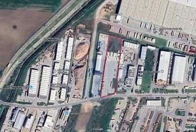 Teren industrial / Platforma betonata Rudeni, deschidere 45 m - 1