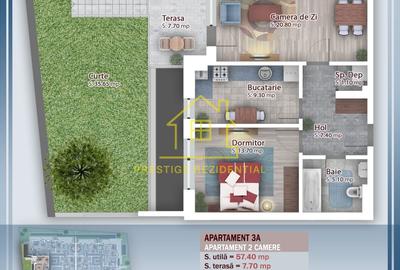 Apartament cu 2 camere în Theodor Pallady - 3