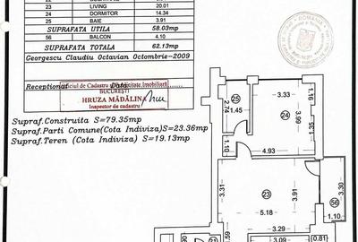 Apartament cu 2 camere decomandat în Central