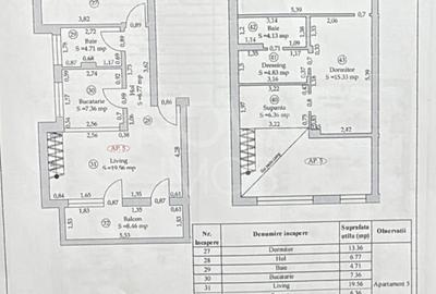 Apartament cu 3 camere decomandat, mobilat în Exterior Nord - 16