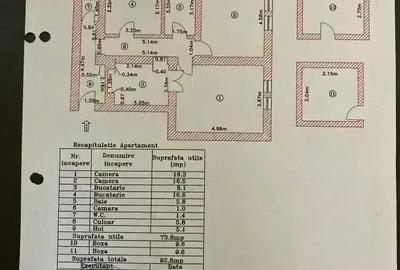 Apartament cu 2 camere decomandat în Central - 7