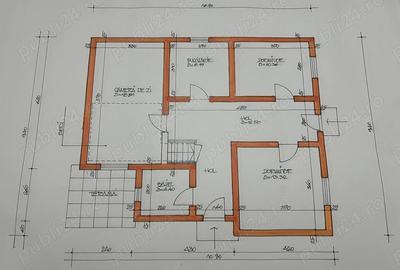 Casă cu 3 camere în Central - 6