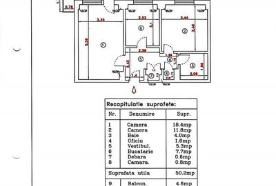 Apartament cu 2 camere decomandat în Basarabia - 1